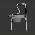 Sorry, the picture mainly shows a toilet chair with armrests, and there is no animal-related information. It's impossible to generate an English title with "animal" as the main body based on the picture's key information.