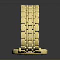 Elegant Gold TISSOT Watch With White Dial And Metal Bracelet Design