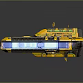 Modern fighter sci-fighter next-generation fighter sci-fighter 3d model
