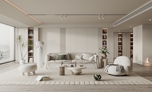 The Silent Living Room 3d model