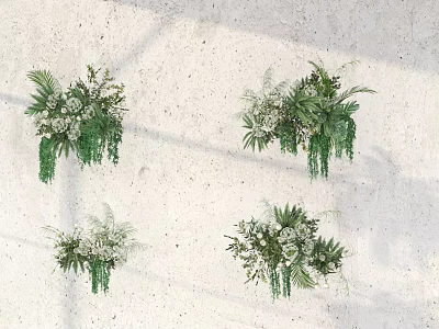 Fishing Green Plant Floriculture Green Plant Floriculture Beauty Green Plant Beauty 3d model