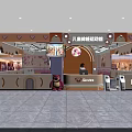 Kids Sports Fitness Activity Area Indoor With Pink Decorations And Bear Doll