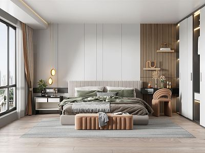 Modern Bedroom model