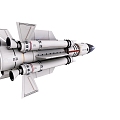 rocket missile 3d model