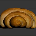 Fresh Buttery Croissant With Golden Brown Flaky Texture And Soft Interior
