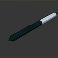 Sleek Modern Green And White Pen For Daily Writing And Office Use