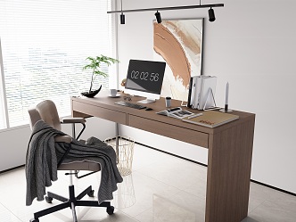 Modern Desk 3d model