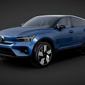 Volvo C40 charging version 3d model