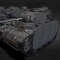 German WW2 Tank Pack 3d model