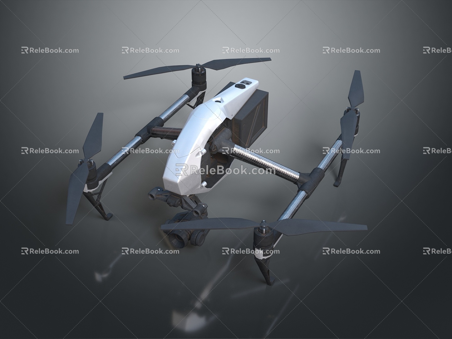 Modern UAV Unmanned Aerial Vehicle Unmanned Aerial Vehicle Aerial Photography UAV model