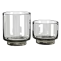 Transparent Glass Cups with Size Difference and Simple Design for Daily Use 3d model