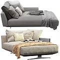 Modern Flexform chaise longue 3d model
