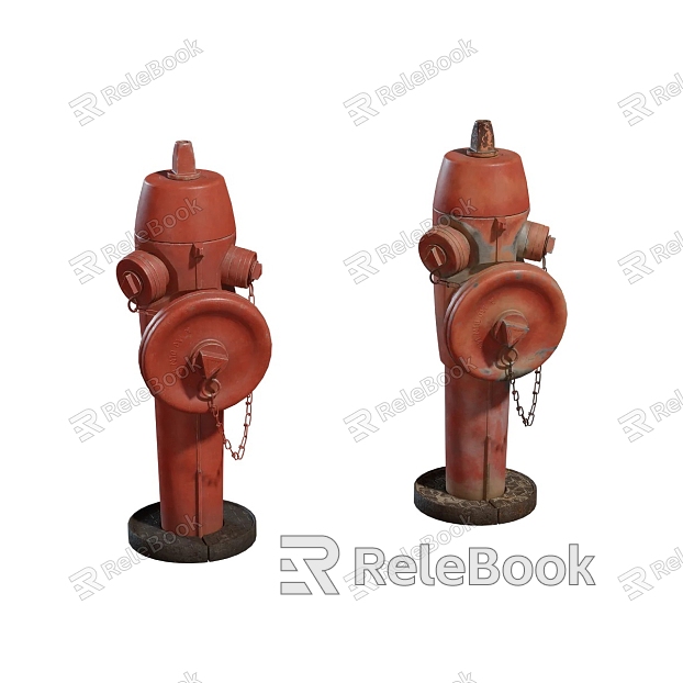 modern fire hydrant model