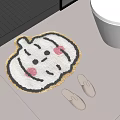 shaped carpet 3d model
