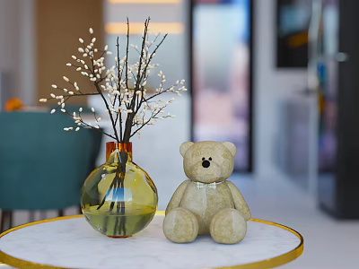 Modern ornaments combination 3d model Modern ornaments combination 3d model