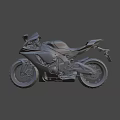 Sleek Sporty Motorcycle Design With Windshield Seat And Alloy Wheels