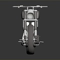 Motorcycle Two-wheeled Motorcycle Cross-country Motorcycle Road Race Motorcycle Motor Vehicle Transport 3d model