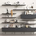 Modern Simple Bookshelf Multi-layer Bookshelf Floor-standing Bookshelf Floor-standing Display Rack Floor-standing Storage Rack 3d model