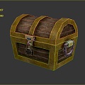 Cartoon Chest Treasure Chest Treasure Chest Jewelry Chest Cashbox Wooden Chest Game Chest Treasure Chest Pirate Chest 3d model