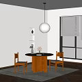 The ancient silent table 3d model