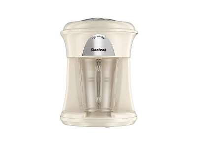 Shinestar White Electric Household Juicer With Modern Design For Daily Fresh Juice 3d model