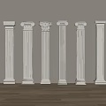 Roman Column 3d model