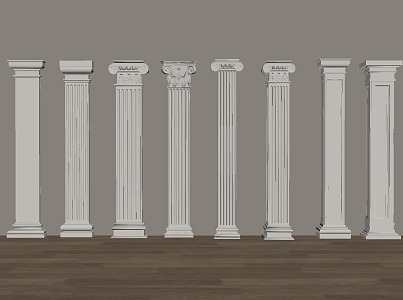 Roman Column 3d model