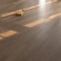 Natural Wooden Flooring With Sunlight Shadows Small Wooden Box And Warm Grain Texture