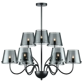 Simple chandelier 3d model