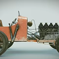 INDUSTRIAL LOFT RACING VINTAGE RACING 3d model