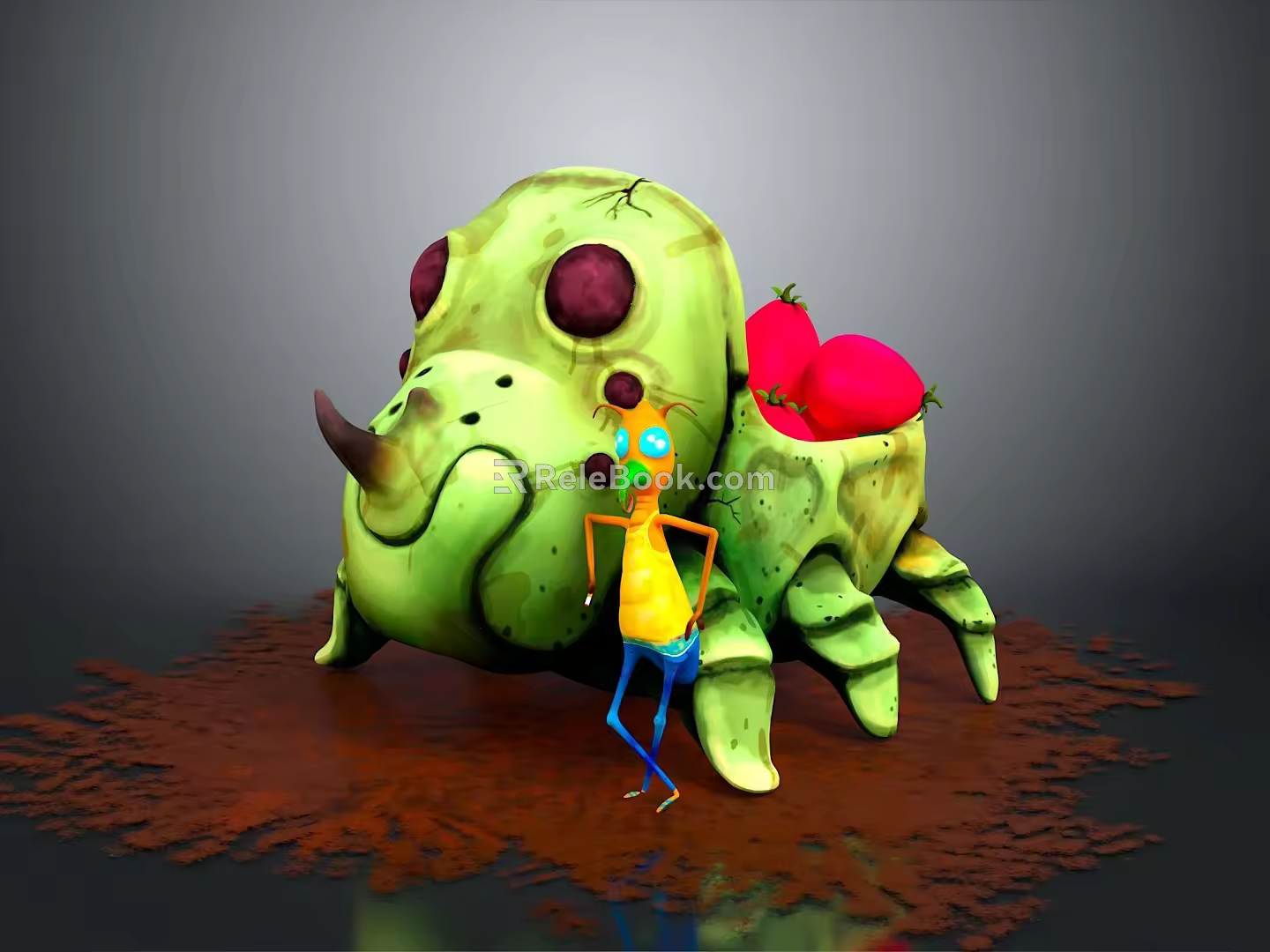 Cartoon Characters Cartoon Animals Cartoon Small Animals Game Characters Virtual Characters Anime Characters Cartoon Elves 3d model
