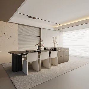 Modern Dining Chair 3d model