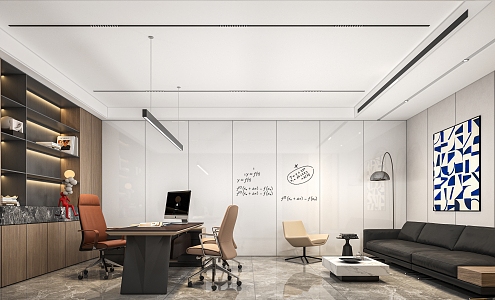 The Modern Office 3d model