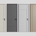 Modern Swing Doors with Multiple Colors and Sleek Design for Home Use