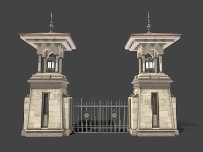 European-style gate model