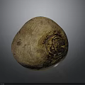 Fresh Whole Raw Beetroot with Natural Earthy Texture and Rough Surface