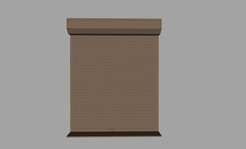 Rolling door garage door shop door 3d model