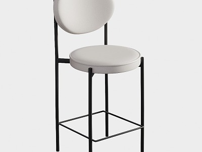 Banqueta Elza Bar Chair 3d model