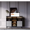Modern Sideboard 3d model