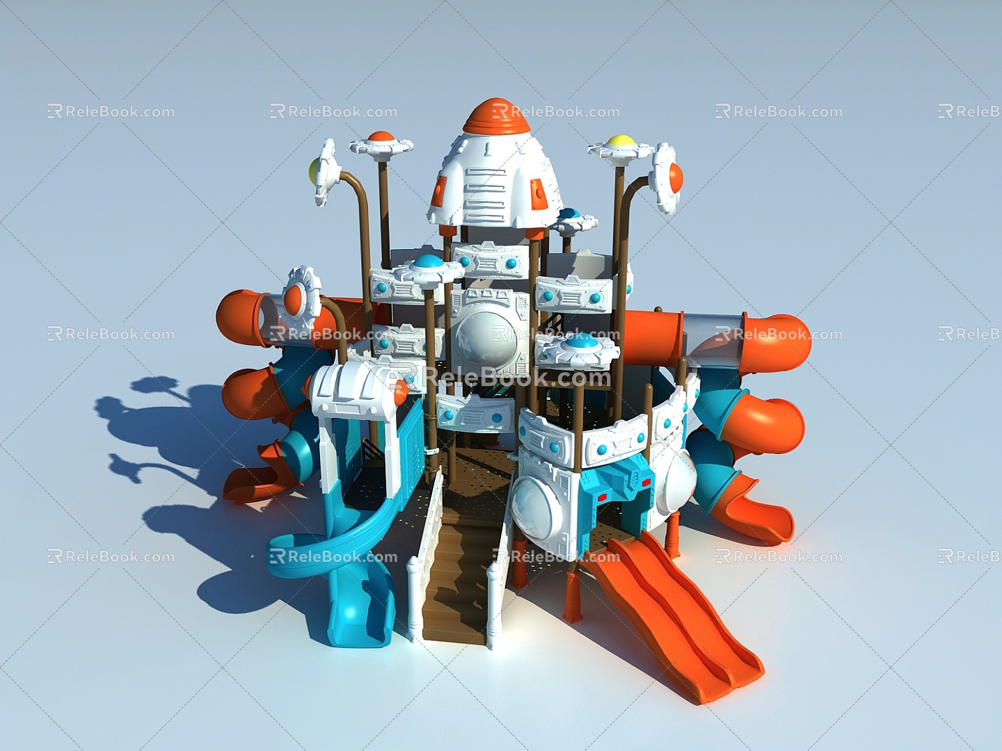 Rocket Slide 3d model