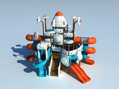 Rocket Slide 3d model