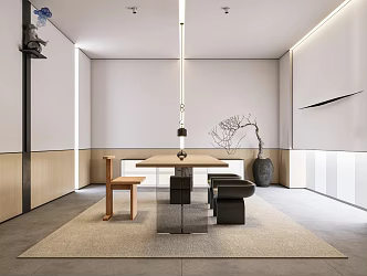 Modern Tea Room 3d model