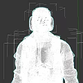 Game And Movie Character In Military Style Outfit With Helmet Goggles And Tactical Vest