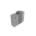 Stainless Steel Refrigerators And Freezers With Modern Design And Multiple Door Styles