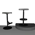 Modern Bar Chair Bar Stool Bar Stool Without Armrest Bar Chair Stool 3d model