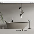 Modern Bathtub 3d model