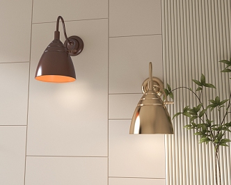 Wall lamp combination 3d model