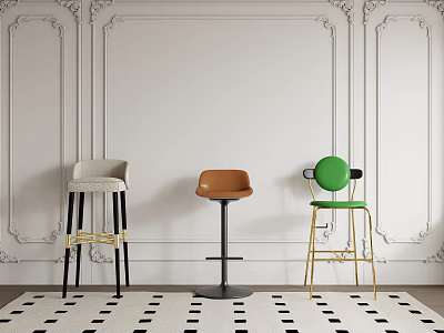 Bar Chair Single Chair 3d model