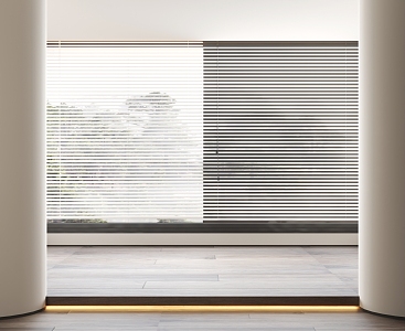 Modern blinds 3d model