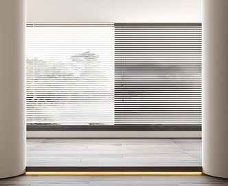 Modern blinds 3d model